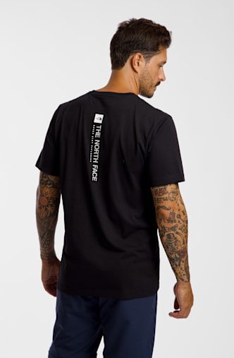 The North Face Vertical Graphic t-shirt uomo Nero