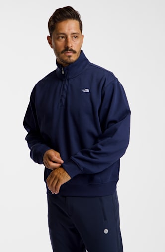 The North Face Essential Simple Dome Relaxed 1/4 Zip maglioni uomo Blu