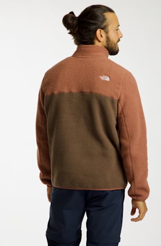 The North Face Yumiori 1/4 Zip Herren Midlayer Braun