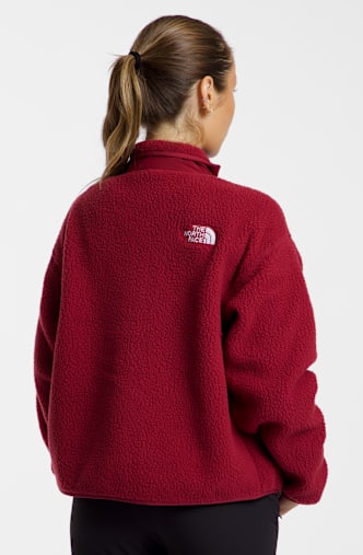 The North Face Cragmont Snap Front midlayer donna Bordeaux