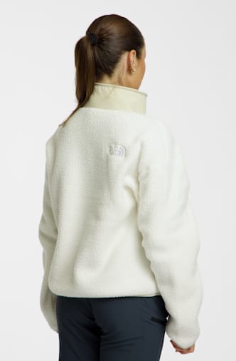 The North Face Cragmont 1/2 Snap Damen Midlayer Offwhite