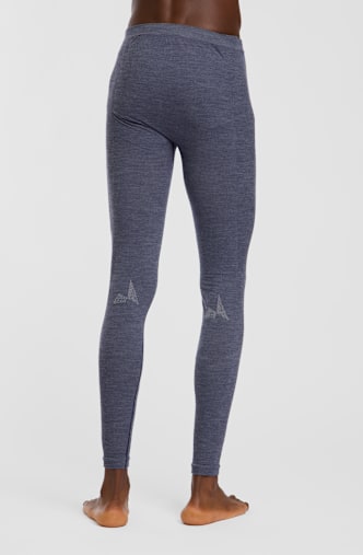 ALBRIGHT Merino Seamless pantalon thermique hommes Bleu