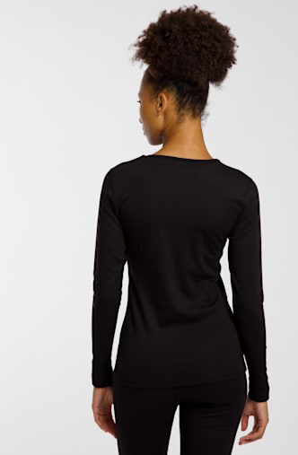 46 NORD Core Warm manche longue thermique femmes Noir