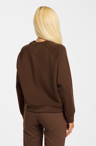 POWERZONE Damen Pullover Braun