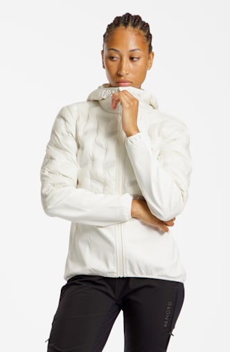 46 NORD Gale Hybrid Damen Langlaufjacke Offwhite