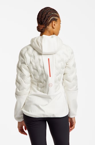 46 NORD Gale Hybrid Damen Langlaufjacke Offwhite