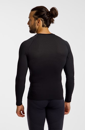 Odlo Performance Light Herren Thermo Longsleeve Schwarz