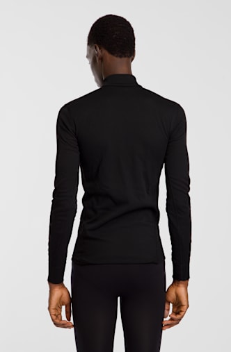 Odlo Active Warm Half-Zip manche longue thermique hommes Noir