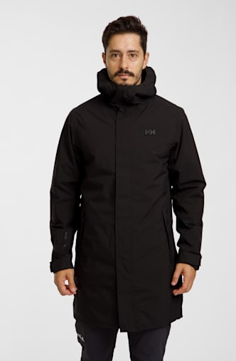 Helly Hansen Brussel cappotto impermeabile uomo Nero