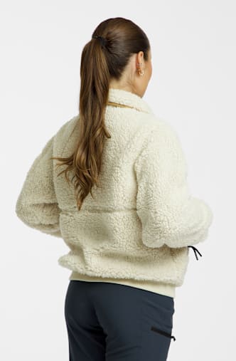 Helly Hansen Moonlit Pile midlayer femmes Blanc Cassé