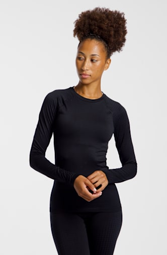 Odlo Performance Warm maniche lunghe termica donna Nero