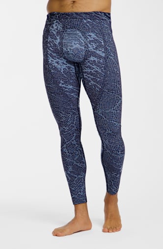 Odlo Performance Warm Blackcomb pantalon thermique hommes Bleu