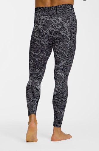 Odlo Performance Warm Blackcomb Herren Thermohose Grau
