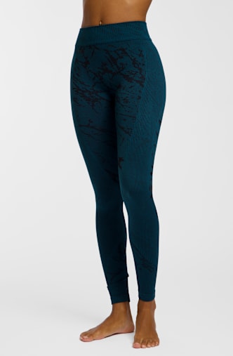 Odlo Performance Warm Blackcomb Damen Thermohose Petrol