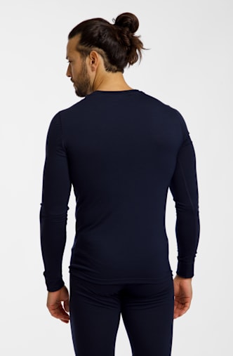 Odlo Merino 200 maniche lunghe termica uomo Blu