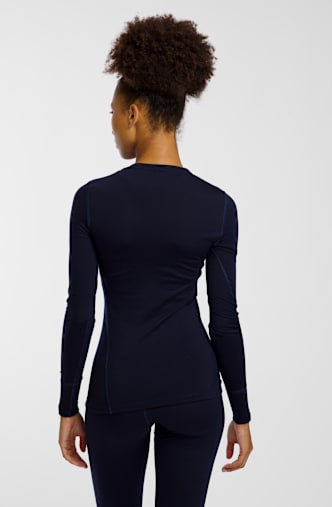 Odlo Merino 200 Damen Thermo Longsleeve Blau