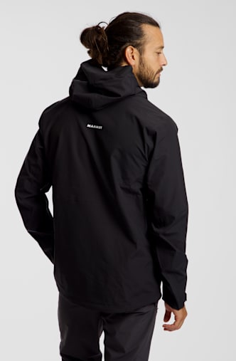 MAMMUT Lucendro Guide Hooded veste outdoor hommes Noir