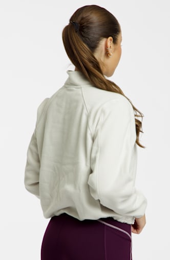 Under Armour UA Performance Fleece Damen Pullover Offwhite