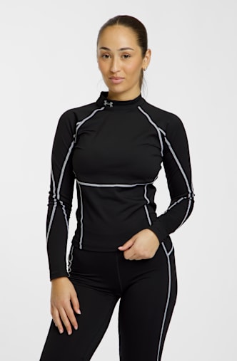 Under Armour ColdGear® Elite Damen Longsleeve Schwarz