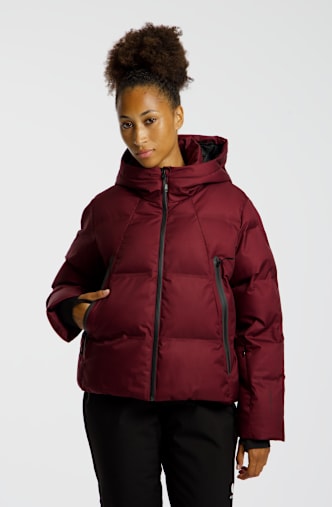 46 NORD Dana Puffer Damen Skijacke Bordeaux