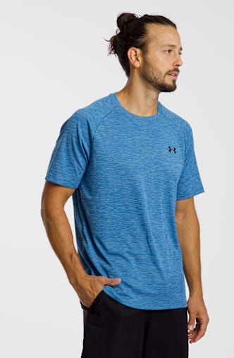 Under Armour Tech™ Textured t-shirt hommes Bleu