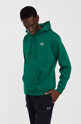 Under Armour UA Rival Fleece hoodie hommes Vert Foncé