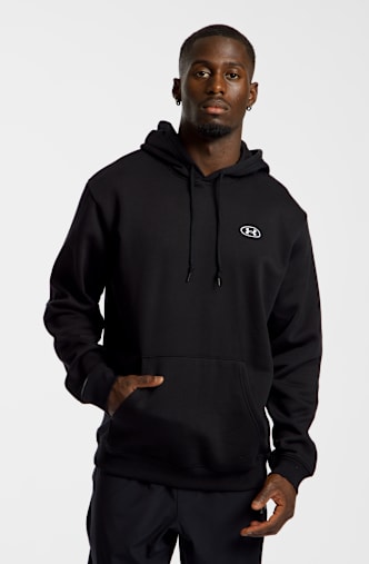 Under Armour UA Rival Fleece Herren Hoodie Schwarz