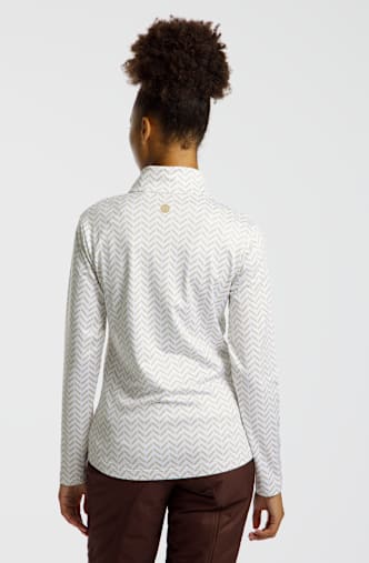 ALBRIGHT Delphine Damen Midlayer Weiss