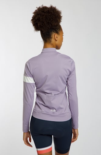 Rapha Core Thermal LS maillot de bike femmes Gris