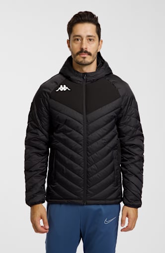 Kappa Gianetto Herren Trainingsjacke Schwarz