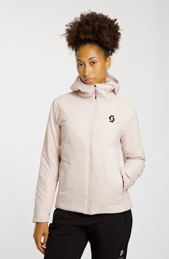 SCOTT Insuloft Light Hooded Damen Midlayer Pink