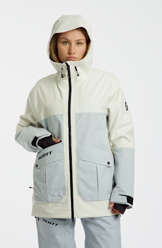 SCOTT Ultimate Dryo Utility Damen Skijacke Beige