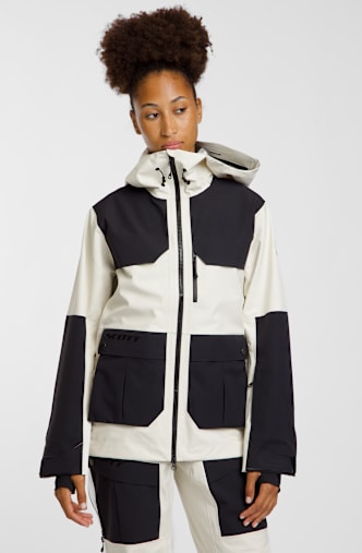 SCOTT Vertic Utility 3L Damen Freeridejacke Beige