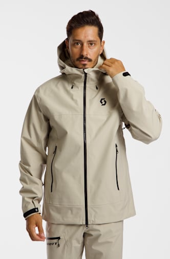SCOTT Explorair 3L veste de freeride hommes Beige