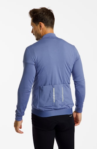 Stoke Colobra Thermal LS Herren Biketrikot Blau