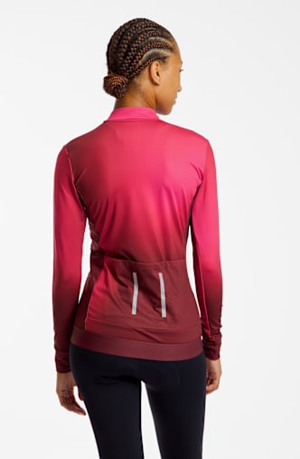 Stoke Randa Thermal LS maglia da bike donna Pink