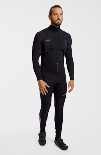 Stoke Ruivo Windbreaker bib tight uomo Nero