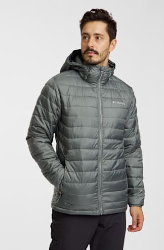 Columbia Powder Lite™ II Hooded Herren Winterjacke Grün