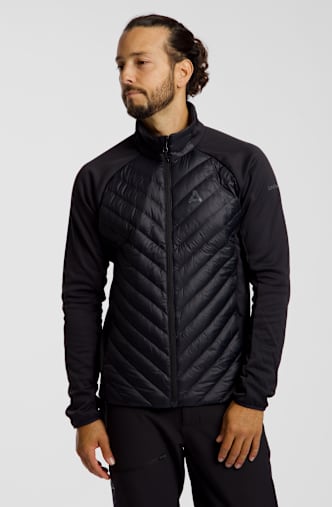 Schöffel Casacada Hybrid doudoune hommes Noir
