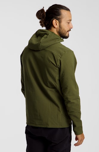 Schöffel Enixa Hodded midlayer hommes Vert