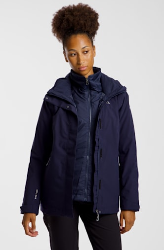 Schöffel Tamina 3in1 Damen Outdoorjacke Blau