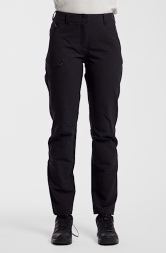 Schöffel Ascona Warm pantalon de randonnée femmes Noir