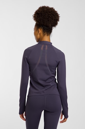 Nike Universa 1/4 longsleeve donna Viola