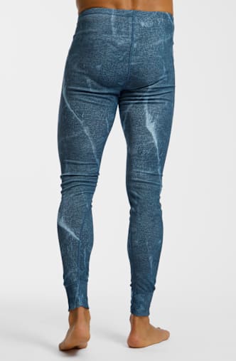 Odlo ACTIVE WARM Frozen Lake pantaloni Petrolio