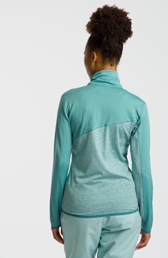 46 NORD 1/2 Zip midlayer donna Menta