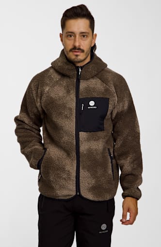 46 NORD midlayer hommes Marron