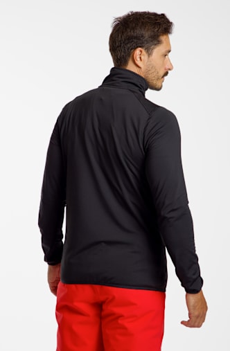 46 NORD 1/2 Zip midlayer uomo Nero