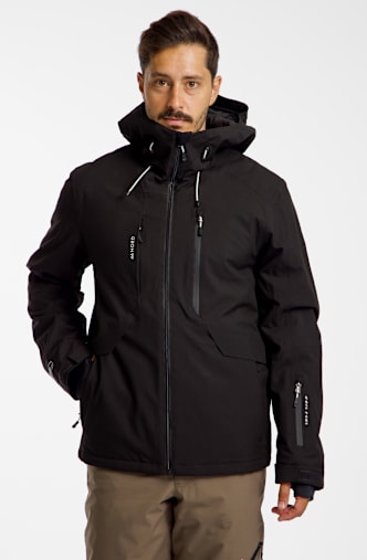 46 NORD Herren Skijacke Schwarz