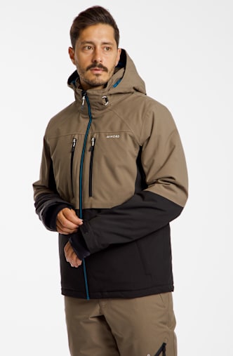 46 NORD veste de ski hommes Marron
