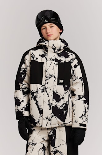 PROTEST PRTMarvin giacca da sci/snowboard bambini Bianco